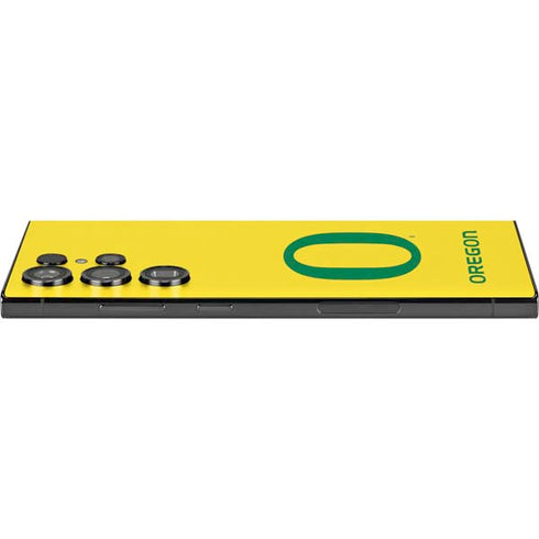 University of Oregon Mesh Yellow Galaxy S25 Ultra Skin